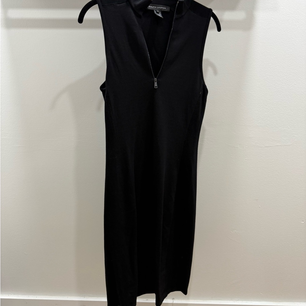 Ralph Lauren Black Midi Dress